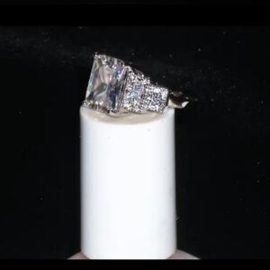 White Sapphire Fashion Ring